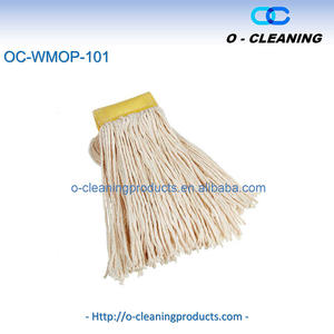 Tête de balai serpillière en coton réutilisable O-Cleaning, tête de balai absorbante pour le nettoyage des sols humides/séchés, remplacement pour le personnel d'entretien - Product Image 3