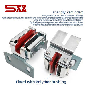 Pattino Guida Auto Mitsubishi* 029 10MM/16MM per Nuovi Ascensori KONE & OTI*, Sostituzione Boccole - Product Image 5