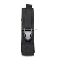 Vente en gros Tactique Molle Simple MP5 Magazine Molle Mag Pouch Porte-bâton Lampe de poche Poche avec boucle à dégagement rapide