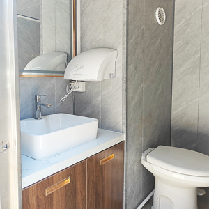 Mobile Portable Extérieur Douche Conteneur Tente Rv Camping Remorque Toilette Salle De Bains Remorque à Vendre - Product Image 3