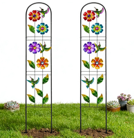 Treillis de jardin intelligent B2B pour la surveillance de la santé des plantes, compatible avec les capteurs de maison intelligente, résistant aux vents forts et à la neige, pour la vente en gros
