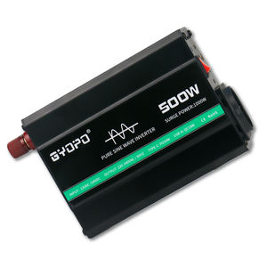 Convertisseur de puissance 500W DC 12V à 220V AC avec 2 ports USB et adaptateur de chargeur de voiture - Product Image 4