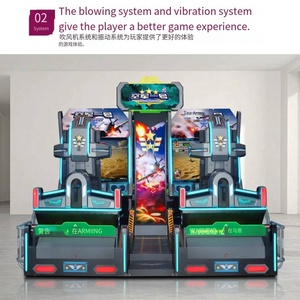 เกมต่อสู้ทางอากาศ 3 มิติ ระดับไฮเอนด์ ขนาดใหญ่ 360 องศา °   เกม 3 มิติแบบหยอดเหรียญที่สมจริงยิ่งขึ้น ฟรีฟลายอิ้ง วางจำหน่ายแล้ว - Product Image 6