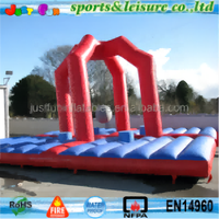 Jeu de sport gonflable de qualité commerciale démolition humaine gonflable à vendre
