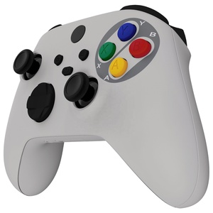 Coque de remplacement complète EXtremeRate Classics SNES EU Style pour manette Xbox Series X S, coque avant et arrière avec rail latéral - Product Image 3