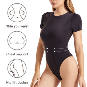 Body Moldeador de Una Pieza con Efecto Reductor de Cintura y Levantamiento de Cadera, Talla Grande, Ajustado, con Abertura en la Entrepierna para Mujer - Product Image 5