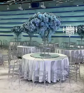 Chaise de salle à manger en plastique transparent PP pour événements de mariage, hôtels, bars, mobilier d'intérieur - Product Image 1