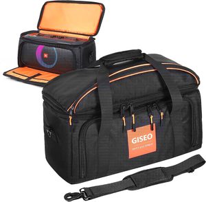 Carrying Case for JBL PartyBox On The Go Speaker Soft Travel Storage Bag Compatible with PartyBox Portable Party Speaker