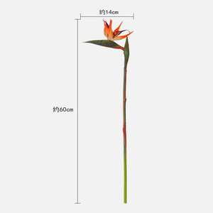 Tige artificielle de petite fleur de <span class=keywords><strong>paradis</strong></span>, fausses fleurs de Strelitzia pour la décoration florale tropicale de la maison et des mariages, vente en gros - Product Image 3