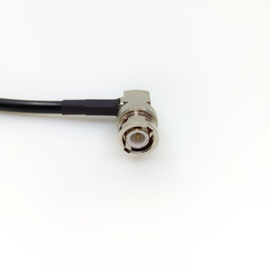 Adaptateur mâle BNC droit à angle droit, câble coaxial RG58 gainé PVC, 50 ohms, longueur personnalisée, câble <span class=keywords><strong>RF</strong></span> de communication, noir - Product Image 4