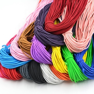 Thể Thao Bện Sốc Dây Đàn Hồi Vòng Tai Sợi Dây Thừng/Chuỗi Màu Trắng Và Màu Đen Spool Đóng Gói Bungee Cho Giày Dép Và Túi Xách - Product Image 4