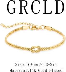 Braccialetti Abbinati per Coppie Nodo dell'Amore Promessa d'Infanzia Compagni di Cuore Amicizia Infinito in Kevlar e Pietra Naturale - Product Image 6