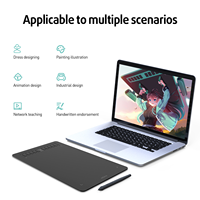 Tablette graphique USB 10x6 pouces, 8192 niveaux de pression, résolution du stylet 5080 LPI, compatible Windows, Mac, Android, pour artistes et joueurs
