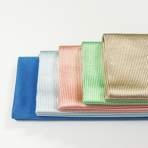 Logo personnalisé 40x40cm Chiffon de nettoyage en microfibre à <span class=keywords><strong>rayures</strong></span> Séchage rapide Serviette non pelucheuse pour lavage de voiture domestique Polissage du verre miroir - Product Image 4