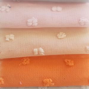 Abaya – tissu de corde tissé 100% polyester en mousseline de soie, tissu jacquard à pois pour robe et vêtement, nouvel arrivage - Product Image 6
