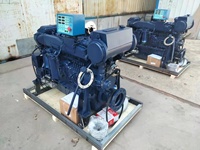 CCS Certificat machines bateau de pêche à bord 300hp 327hp 350hp 375hp 400hp bateau moteur diesel marin weichai WD12 série