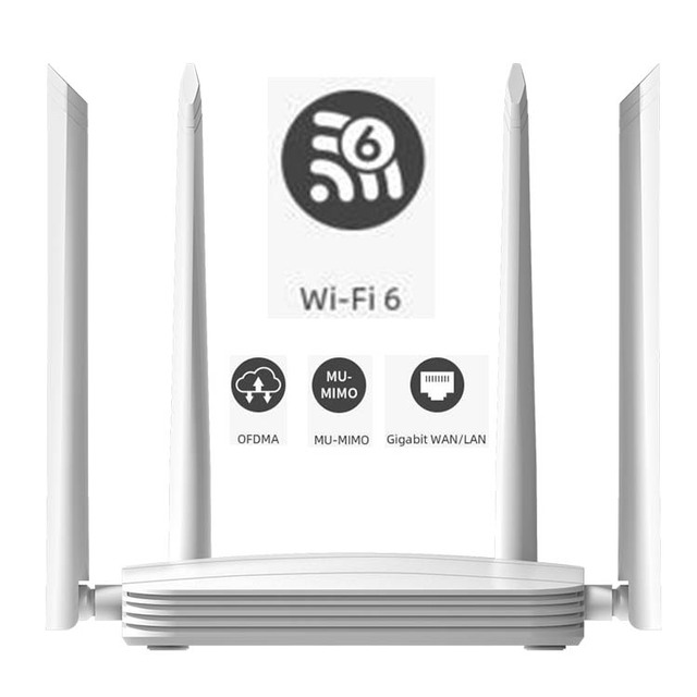 TUOSHI WiF 6 Router Gamer Wifi6 Router Not Use Sim Card Fiber Broadband 100mbps/1000mbps Vdsl Wireless Routers