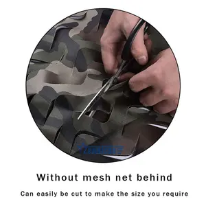 Zennison Outdoor Camping Camo Netting Concealed Camouflage Shading Nets Multicam Camouflage Net