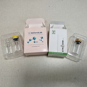 Fläschchen-Etikettenaufkleber 5ml 10ml Umweltfreundlich Recycelbar Gefriergeeignet für GLP-1 Peptide Kunststoffschale Private Label Kostenloses Design - Product Image 2