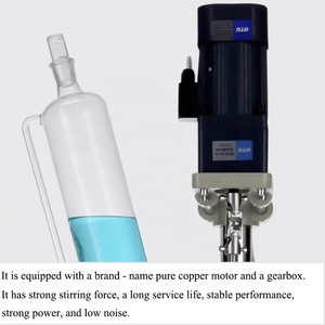 Tiandi Lab 20L Double Layer Borosilicate Glass Jacketed <strong>Reactor</strong> with High - Efficiency <strong>Agitator</strong> - Product Image 3