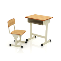 Ensemble de bureau et de chaises de style moderne de haute qualité pour étudiants, fabriqué en Chine par des experts en mobilier scolaire