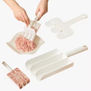 Vendita calda 4 file di carne rotonda di pesce Beaf palle di riso che fanno la muffa <span class=keywords><strong>per</strong></span> la cottura in casa gamberetti <span class=keywords><strong>polpette</strong></span> di maiale creatore di <span class=keywords><strong>polpette</strong></span> di maiale <span class=keywords><strong>per</strong></span> la cucina - Product Image 1