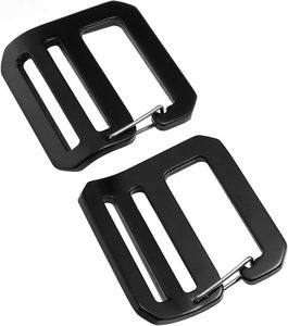 PCS Adjustable <b>Spring</b> <b>Door</b> Push To Open G Shaped Buckle With Aluminum Alloy Inner Diameter In One On The Left And One On The Rig - Product Image 2