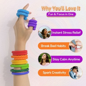 ของเล่นเสริมพัฒนาการเด็ก ของเล่นคลายเครียด ซิลิโคน DIY ของเล่นแปลงร่างได้ ของเล่นคลายเครียด - Product Image 4