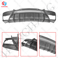 Diffuseur arrière en fibre de carbone Chaoshenghang pour Corvette C8 2019-2023, fixation par vis