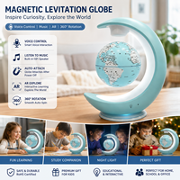 Cadeaux technologiques d'entreprise en gros, jouets éducatifs STEM, globe terrestre bilingue arabe/anglais