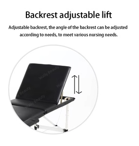 <span class=keywords><strong>Table</strong></span> <span class=keywords><strong>de</strong></span> <span class=keywords><strong>massage</strong></span> pliable Wallybeauty <span class=keywords><strong>pas</strong></span> chère et portable avec trou pour le visage - Product Image 5