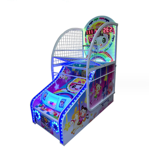 Machine de jeu d'arcade de tir au basket-ball de rue Crazy Hoop, à monnayeur, pour enfants - Product Image 4