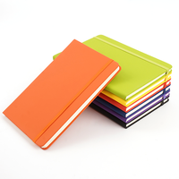 Carnet de notes scolaire personnalisé en cuir PU A4 A5 A6, mini journal intime Kawaii, cadeau avec reliure agrafée