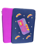 Pochette pour ordinateur portable mignonne brodée sur mesure Housse pour tablette pour femmes pochette d'ordinateur brodée élégante Sac de transport pour ordinateur portable Pochette pour ordinateur portable