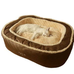 Op Maat Gemaakte Hoepel Katoen Gezellig Eersteklas Hondenbed Kattenmat Kussenbed - Product Image 1