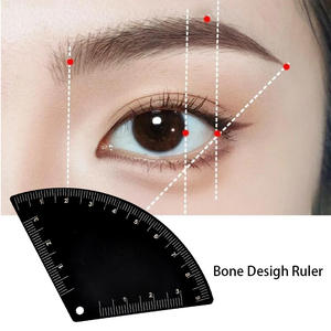 <span class=keywords><strong>Dessin</strong></span> de sourcil en 1 minute Design Ruler Microblading Mapping Tool Shaping Permanent Drawing Tattoo Guide Ruler Eye Mak - Product Image 2