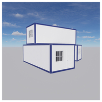 Maison conteneur modulaire démontable, préfabriquée, portable, pour bureau, boutique, stockage, fournisseur en gros