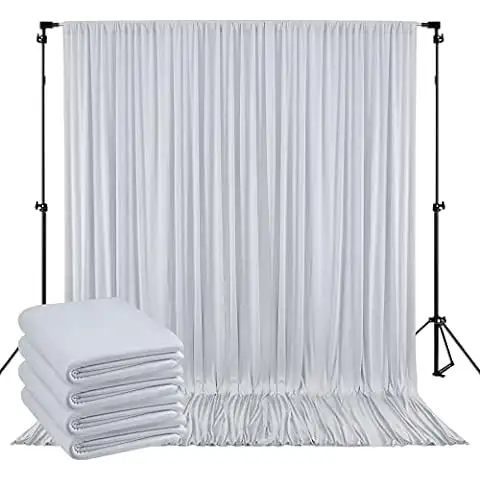 80+Colors stretch drape decorations celebrate party Birthday Photo Arch stage spandex gray photo backdrop curtain