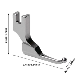 Sequin Bead Presser Foot for Wedding Dresses & Fashion Fabrics No Pre-<b>Punching</b> Needed for Household Sewing <b>Machine</b> - Product Image 2