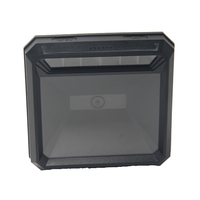 Symcode MJ-4300, Escáner de Código de Barras 1D/2D de Escritorio, Cableado, Interfaz USB, Sensor CMOS, LED Rojo, Lector de Códigos QR, Plano, Negro, 1 Año de Garantía
