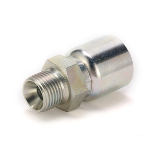 (Hombre BSP <span class=keywords><strong>paralelo</strong></span> Regid <span class=keywords><strong>60</strong></span> grados cono) reutilizable Jic hembra manguera hidráulica 1D943 - Product Image 4