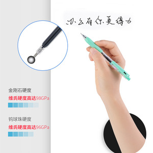 Recharge de stylo Deli A5124, tube à aiguille complète de 0.5mm, encre noire, pour usage scolaire et de bureau, 20 pièces - Product Image 3