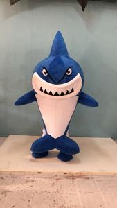 Costume de mascotte de <span class=keywords><strong>requin</strong></span> <span class=keywords><strong>bleu</strong></span> pour adulte, mignon, pour spectacle promotionnel - Product Image 5