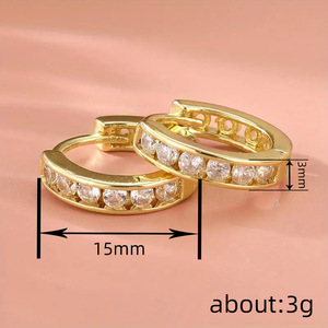 Orecchini Eleganti e Versatili per Donne, Gioielli Semplici per Uso Quotidiano alla Moda - Product Image 4