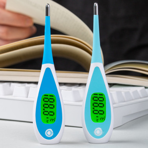 Thermomètre électrique médical sans mercure pour aisselles rectales cliniques thermomètre numérique étanche pour bébé adulte pour aisselles facilement - Product Image 6