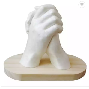 Kit complet de <span class=keywords><strong>moulage</strong></span> de mains pour couples, kits de bricolage pour adultes avec poudre de <span class=keywords><strong>moulage</strong></span> à l'alginate - Product Image 1