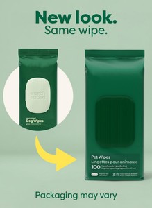 Lingettes nettoyantes multi-usages sans alcool pour animaux de compagnie, à pH équilibré, pour le soin quotidien des pattes et du visage - Product Image 4