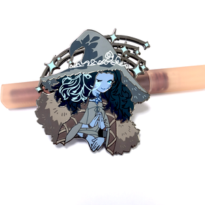 Épingles en émail dur à paillettes d'insigne en métal de conception d'anime personnalisée de haute qualité - Product Image 5