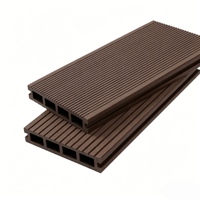 Plancher extérieur antidérapant et imperméable en WPC pour piscine, jardin, balcon, cour, terrasse, planche composite bois-plastique