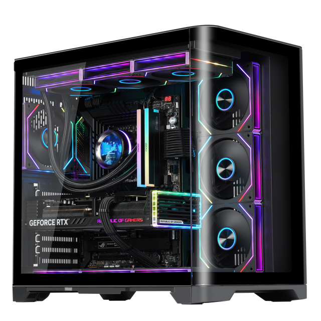 SNOWMAN PLUS Full Tower Gaming Case ATX Computer Gamer PC Casing Accessories with Side Panel Window Stock Available